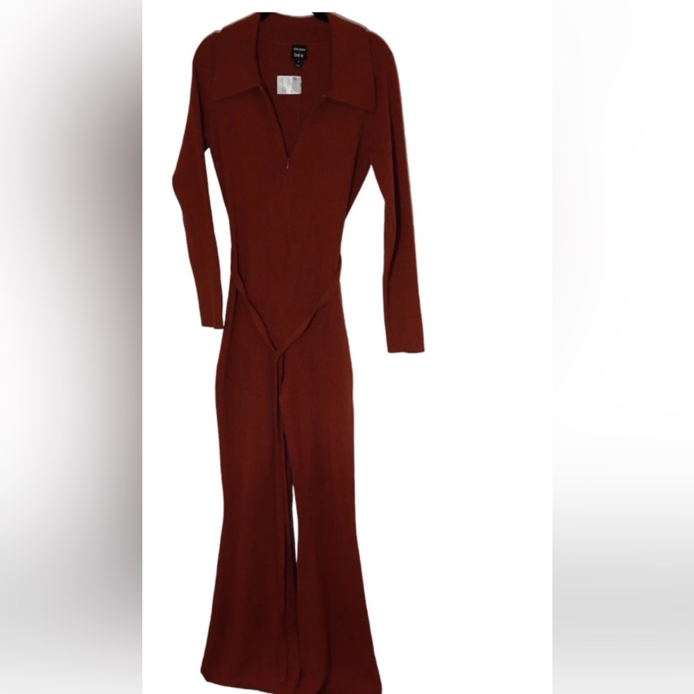 Bar Lll Elegant Rust Jumpsuit